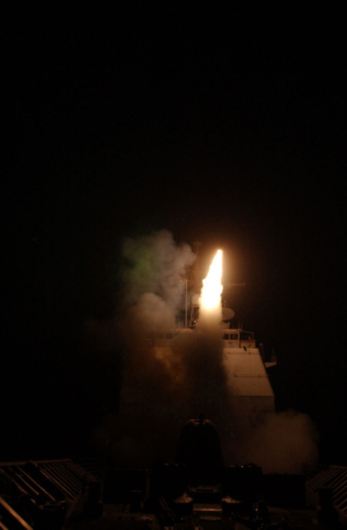 “The US Navy (USN) TICONDEROGA CLASS - Guided Missile Cruiser,...