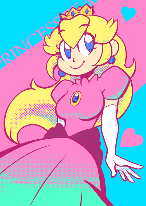 captainanaugi - Princess Peach!Get a print here