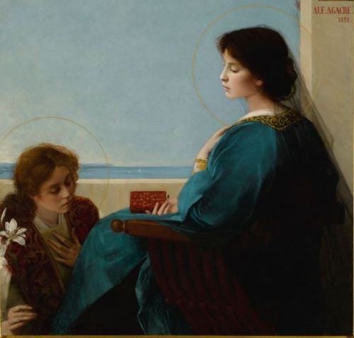 omne-ensis-impera-ii - The Annunciation, Alfred Agache