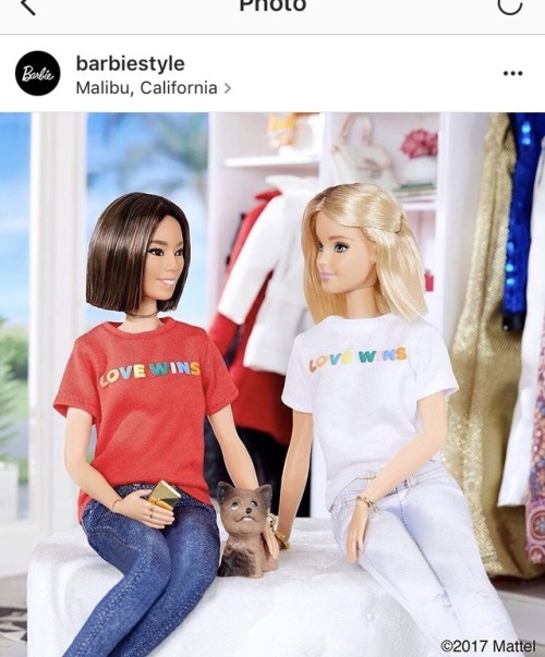 counterpunches - lesbianvenom - barbie is gay now#oh shit...