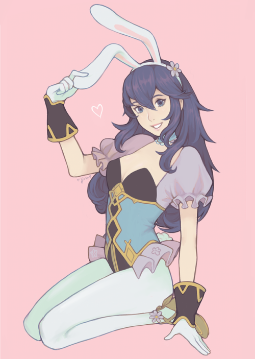 jivke - lucina in a bunny costume is what dreams are made of