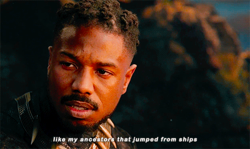 Erik Killmonger | THE HUNTERS تقرير | All This Death just so I could Kill you  Tumblr_p84b3bMSik1sn4rt4o2_500
