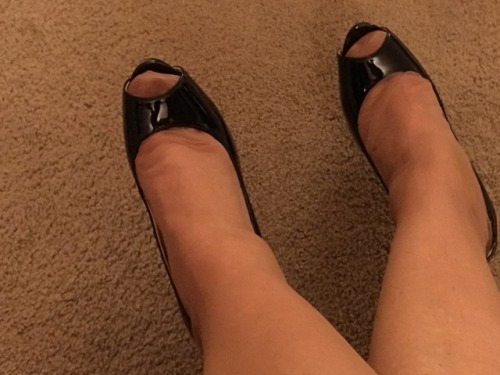 She wears these so well, I thinkHer “slut” shoes