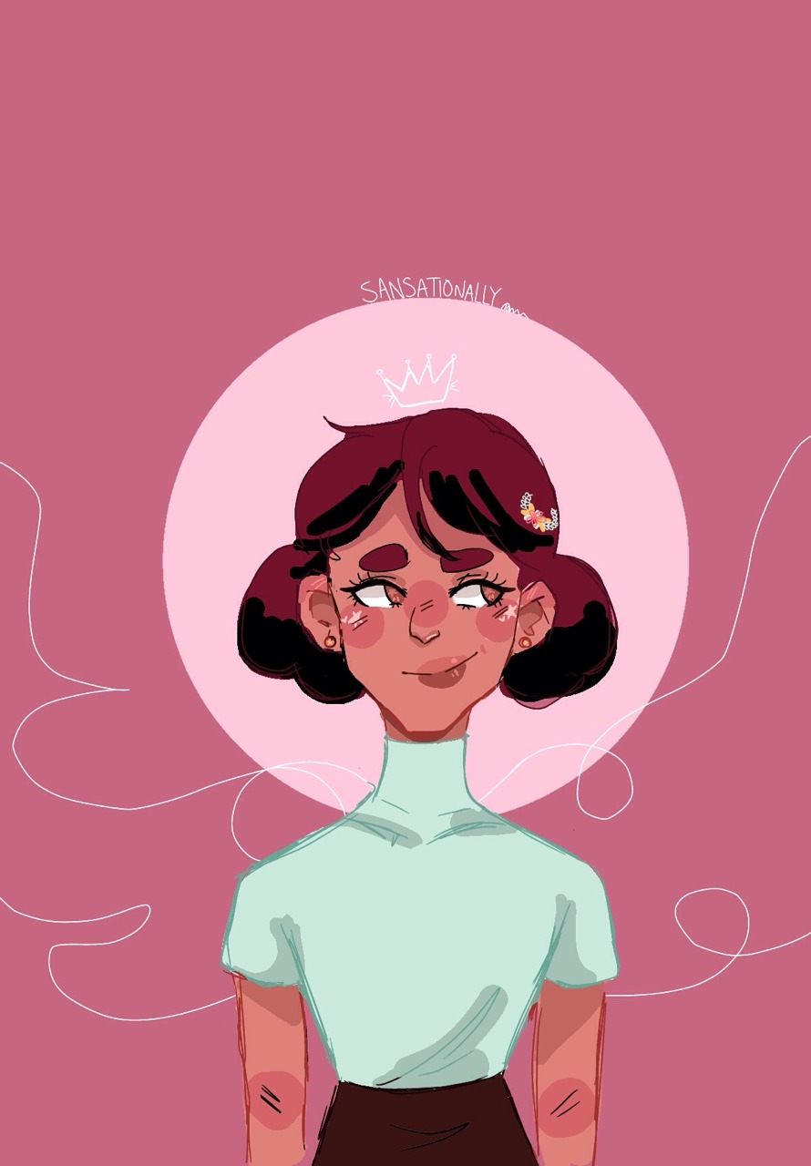 Swamped with exams coming up so this doodle of Connie is all my tired soul could manage (￣^￣)