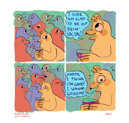 acornfriend - ambivert comics