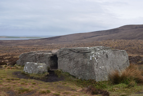on-misty-mountains - Dwarfie Stane on the Isle of Hoy, a tomb...