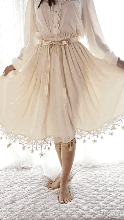 lolita-wardrobe - Wave Your Starry Night Underskirt ◆ Shopping...