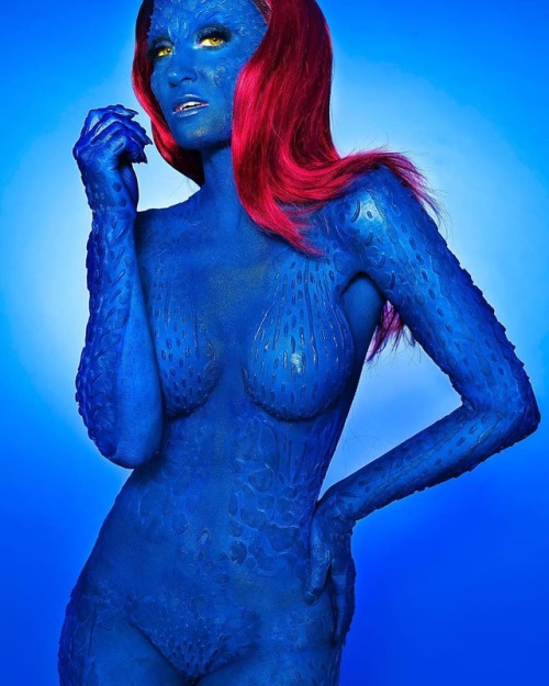 awesomecosplaygirls - Holly Wolf as Mystique (X-Men)