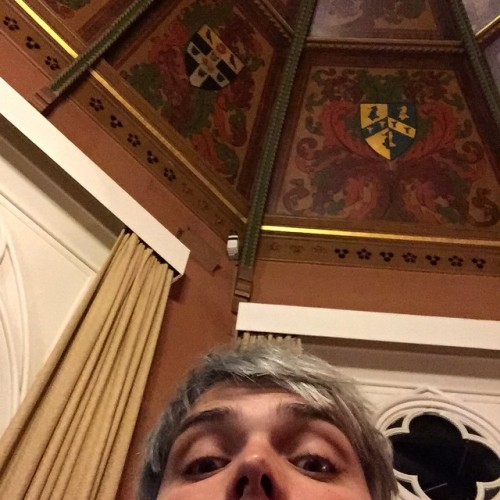 vacationadventuresociety - @gerardway About to speak at the...