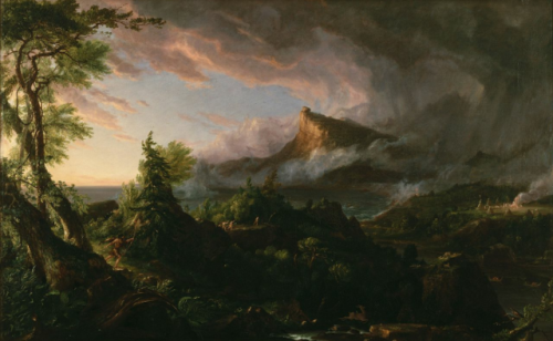 ladylabsinthe - Thomas Cole (1801-1848)The Course of Empire - “The...