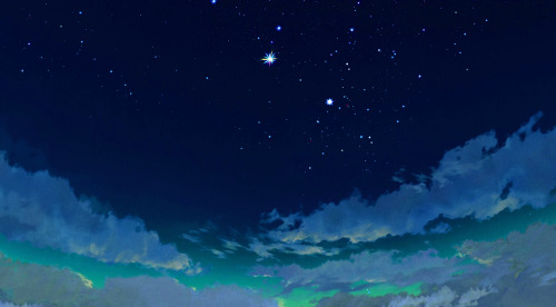 ghibli-collector - The Landscapes and Skylines of Howl’s Moving...