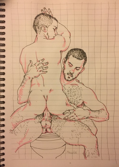 sexynekkidmen - mou5elee - more my drawings on my...