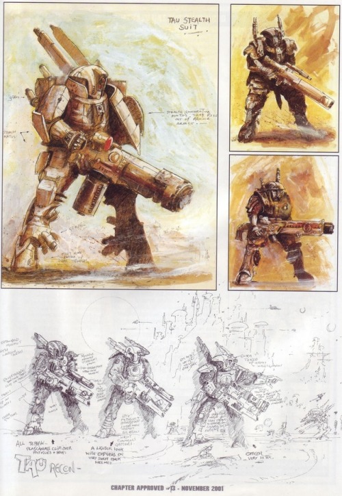 banshee-king - Tau Artworks - These are just some interesting...