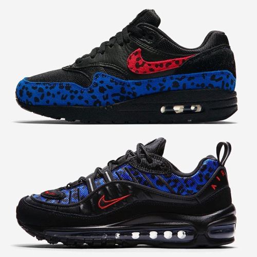 thekicksonfire - Colorful leopard pairs of the Air Max 1 and Air...