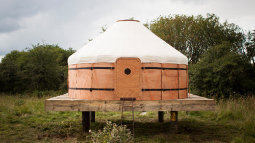cabinporn - Yurt in Dumfries and Galloway, Scotland. Built by...