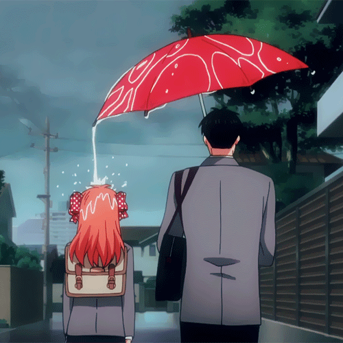 Dividindo o guarda-chuva - Otaku Depressivo