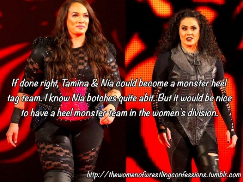 thewomenofwrestlingconfessions:“If done right, Tamina &...