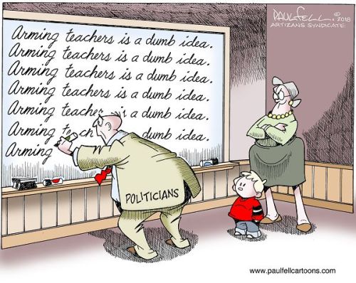 cartoonpolitics:(cartoon by Paul Fell)