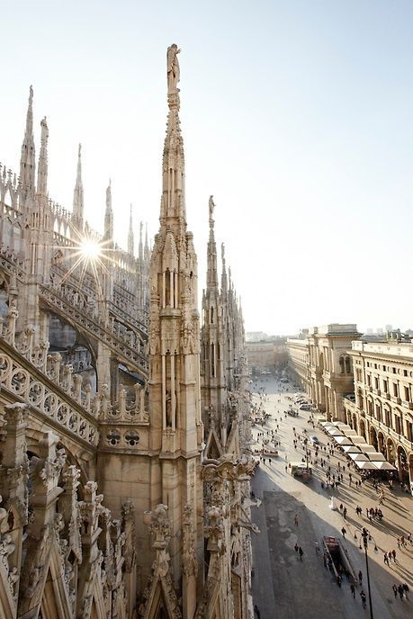 rococopasteloworld:Milan Cathedral  is the cathedral church...