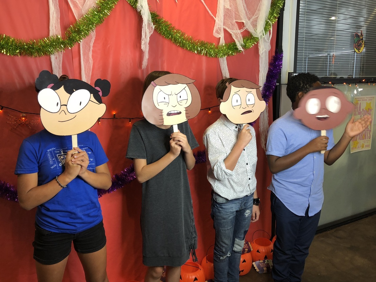 At today’s Costume Quest cast & crew screening, we forced the show’s lead voicers into…