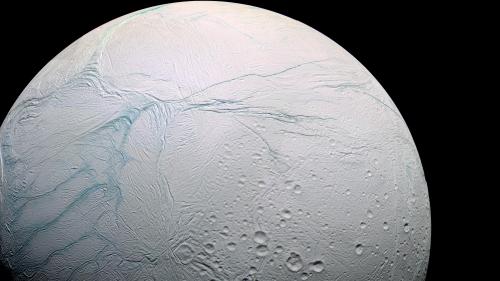 space-wallpapers - Saturn’s Moon, Enceladus (phone)Click the...