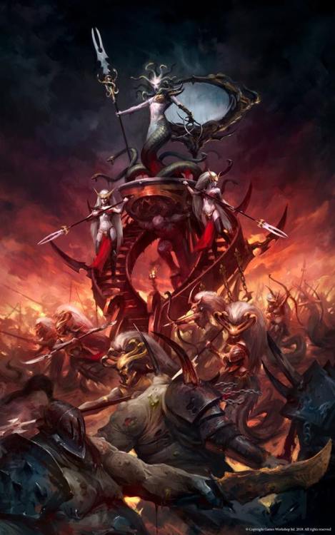 a-40k-author - The Daughters of Khaine.