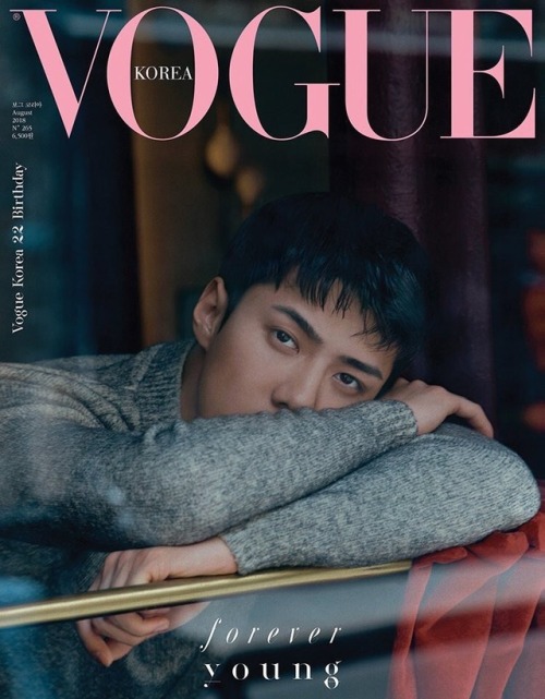 misskpopforever - Mr Oh Sehun for Vogue…source...
