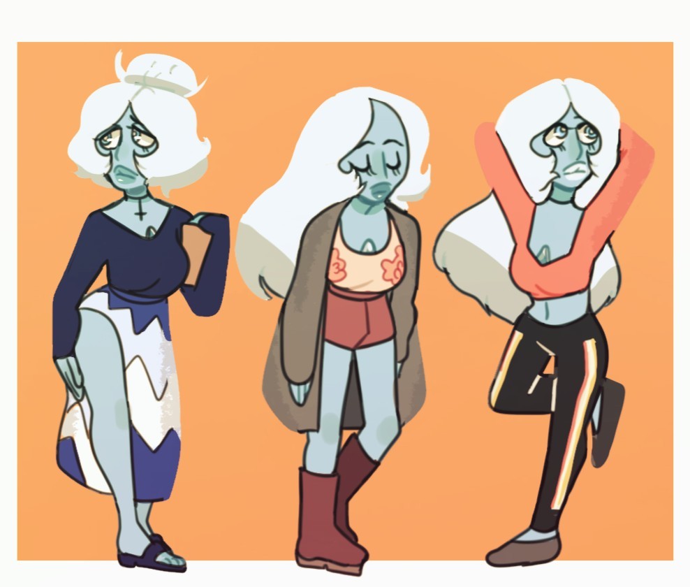 some diamond outfits!