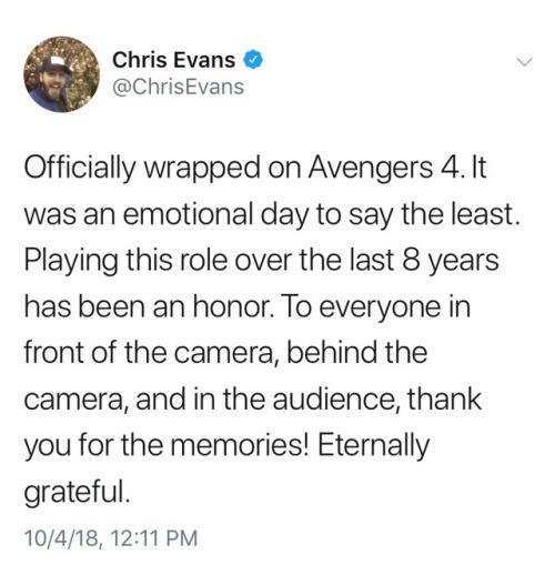 milknjuice - once production was done they let chris evans tweet...