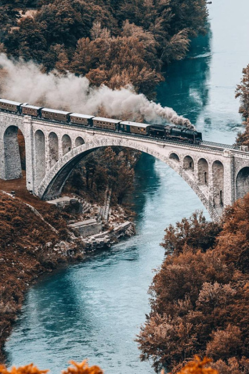 wanderlusteurope - Solkan Bridge, Slovenia