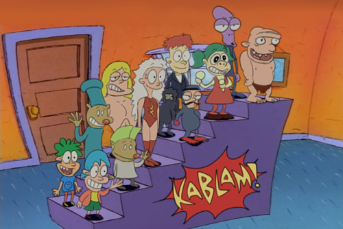 rockosedits:All Nicktoons of 90s in Rocko’s Modern Life style!