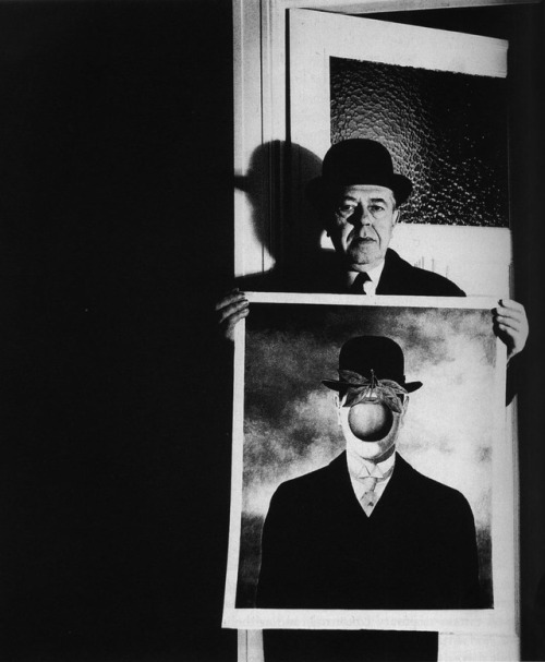 last-picture-show - Bill Brandt, René Magritte with his Picture...