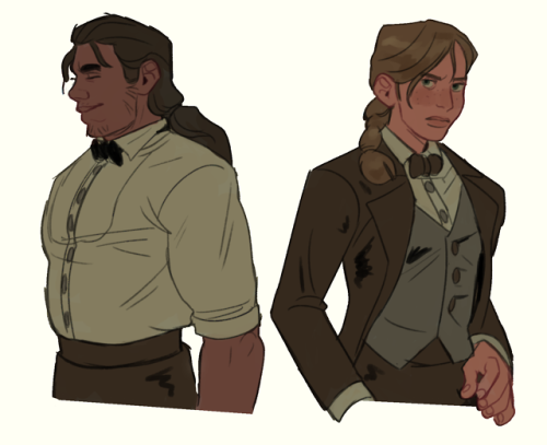 cherryspliced - Cowboys all dressed up and looking dapper~