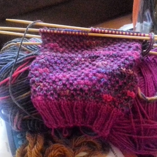 dustymagpie - One day I will be a sock!#knitting #socks...