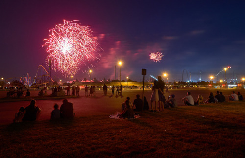 Canada Day Fireworks at Canada’s Wonderland. 