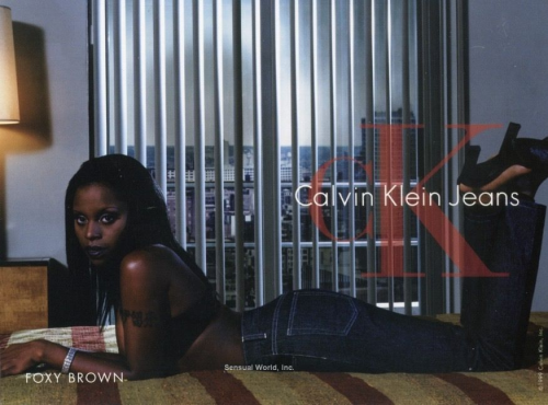 surra-de-bunda - Foxy Brown for Calvin Klein (1999)
