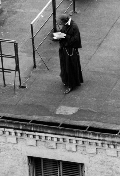 uconstruction - André Kertész (1894-1985 Hungarian) • Nun standing...
