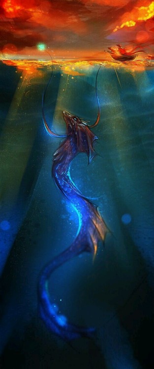 sciencefictionally - Sea Dragon, also known as Sea Orm or...