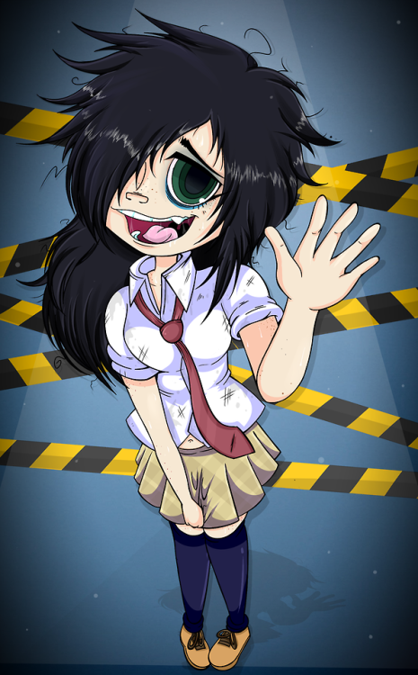 froggywithfries - Commission of Tomoko from Watamote!! 