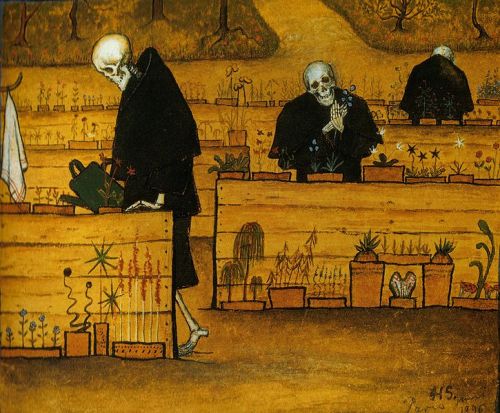 theartsyproject - Hugo Simberg, The Garden of Death, 1896.