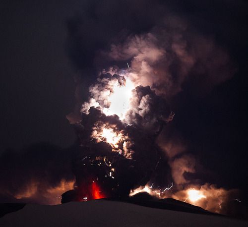 vurtual:Eyjafjallajökull volcano eruption (by Andri...