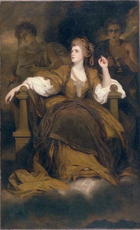 artist-joshua-reynolds - Mrs Siddons as the Tragic Muse, 1789,...