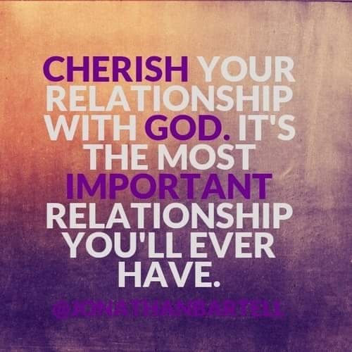 intimacy-with-jesus - Amen!! A relationship with GOD is the MOST...