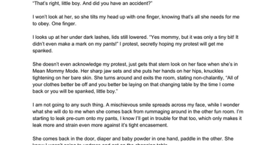 werenotadulting:  Sample StoryHey guys, here’s my sample story, it is a mdlb story, but I can write any kind of story for anyone. I will be writing more samples but if you are interested in a personalized story or a really long story feel free to send