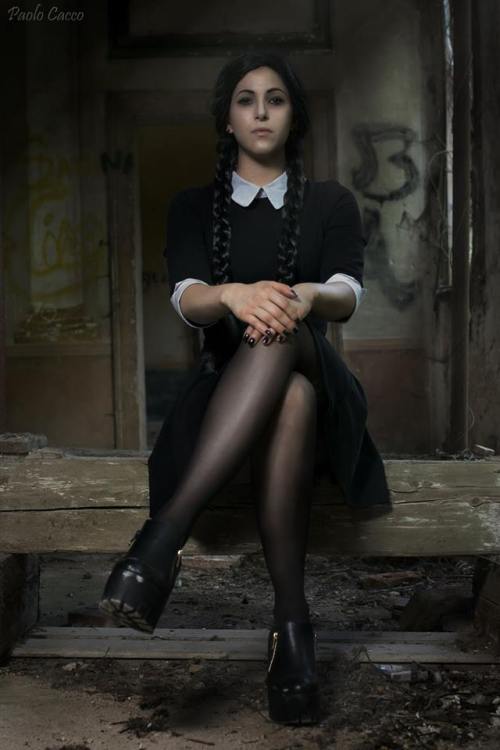 steam-and-pleasure - Wednesday Addams from The Addams...
