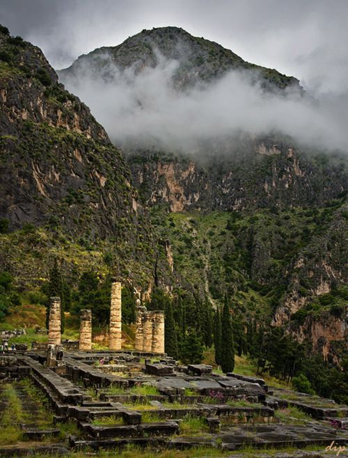 gemsofgreece - Oracle of Delphi, Greece.