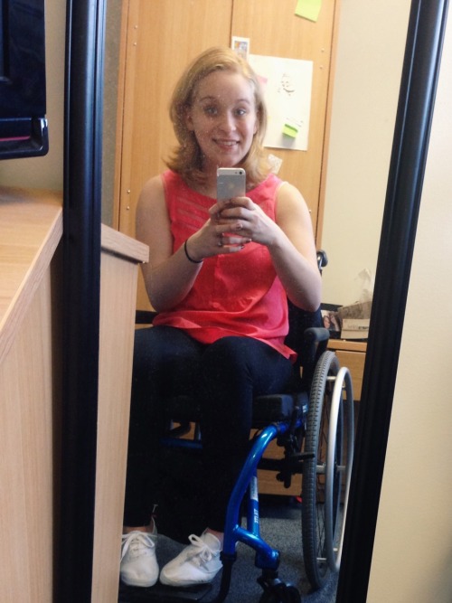 darling-letemstare - my wheelchair and I are feeling hella cute...
