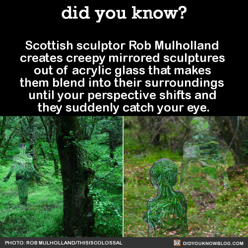 manicpixiedreamalien - did-you-kno - Scottish sculptor Rob...