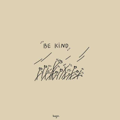 hajosketchbook:be kind
