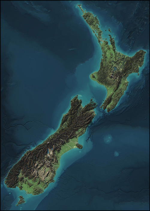 mapsdesign - New Zealand by http - //atlas-v7x.deviantart.com/